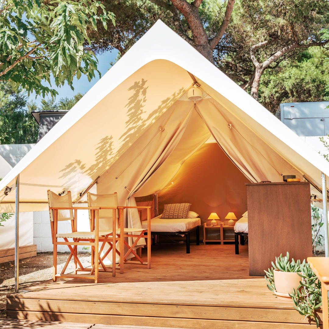 glamping tenten kopen Glamping Tent 2 personen – LesArpentsVerts